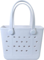 Lightweight Extra large Rubber Beach Bag Small mini Tote Bag for Gym Waterproof medium Open Handbag for Pool Sports