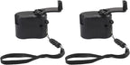 FABULETTA Manual Hand Crank Usb for CHARGER Generator, Portable Power Bank For Mobile Phones And Digital Devices, Compact Dynamo With Led Light For Travel, Camping