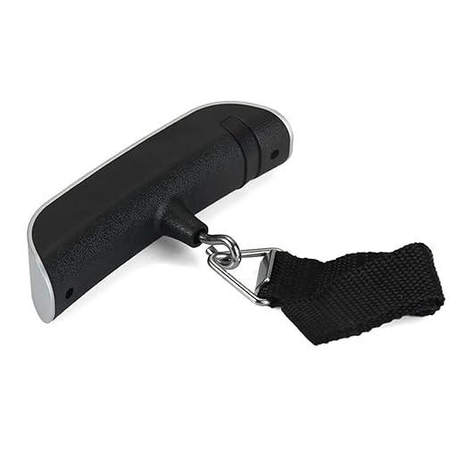 Luggage Weight Scale, Mini Digital Luggage Scale 50KG Hand Held LCD Electronic Scale Electronic Hanging Scale Thermometer Capacity Weighing Device,for Travel