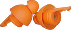 LYSIAN High Fidelity Concert Ear Plugs, 23dB Noise Reduction Musician Earplugs for Concerts, Festivals & Raves, Reusable Soft Earplugs with Aluminum Case, 2 Pairs Orange