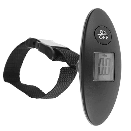 Luggage Weight Scale, 100g/40kg Digital Scale Luggage Scale LCD Display New Portable Mini Electronic Pocket Travel Handheld Weight Balance,for Travel