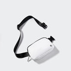 Pander Belt Bag for Women, Fashion Waist Packs, Crossbody Bags, Everywhere Belt Bag with Adjustable Strap (White).