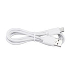 Smays USB to USB C Cable 3ft 5-Pack, Type C Phone Charger Cord Bulk, White