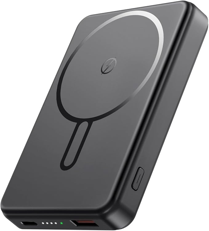 for Magsafe Battery Pack, 12000mAh Magnetic Portable Charger Power Bank PD 22.5W Fast Charging, USB C in & Out Wireless Battery Pack Phone Charger for iPhone 16/15/14/13/12 All Series