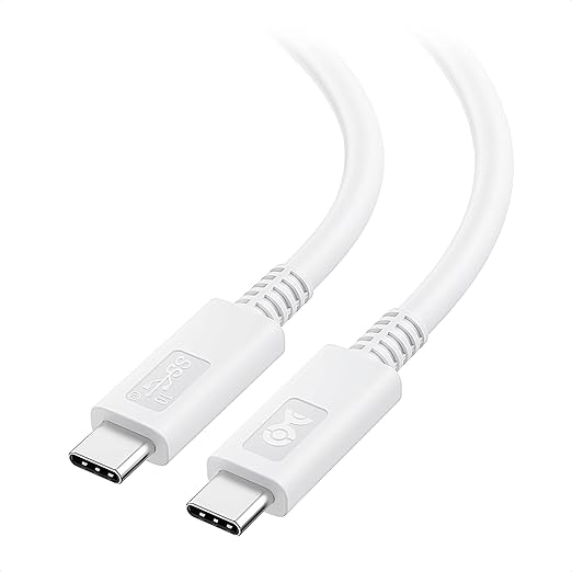 Cable Matters [USB-IF Certified] 10 Gbps Gen 2 USB C Cable - 3.3ft / 1m, Supports Up to [4K@60Hz Video, 100W Charging, 10Gbps Data Transfer], White