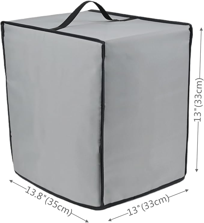 AF-WAN Coffee Maker Cover - Dustproof & Waterproof for Hamilton Beach FlexBrew Trio 2-Way (49902/49915/49917/49976) & Keurig K155 - Light Grey, Nylon