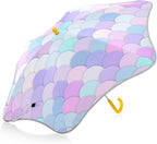 ALAZA Kids Umbrella Stick Umbrellas Cute Umbrella for Boys Girls Toddler UV/Sun Rain Windproof