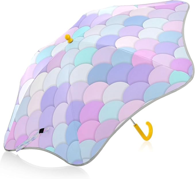 ALAZA Kids Umbrella Stick Umbrellas Cute Umbrella for Boys Girls Toddler UV/Sun Rain Windproof