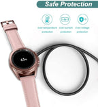 Charger for Galaxy Watch 4/3/Active 2, Replacement Charging Cable for Samsung Watch 4/3/Active 2 Smartwatch