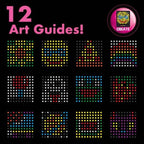 Lite-Brite Touch - Create, Play and Animate - Light Up Portable Stem Sensory Learning Toy, Creative Art Stem Toy for Girls, Boys, Unisex, Toddler, Holiday, Birthday, Gift, Ages 6+