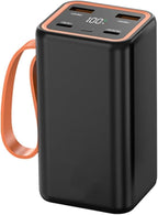 4 Slot Power Bank Fit for 4x21700 Lithium Battery, DIY Plastic Case Battery Charger Box Case