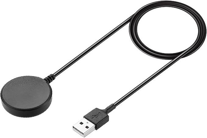 for Samsung Watch Charger Galaxy Charger Fast Charging Compatible with Galaxy Watch 7/6/6 Classic/5/5 Pro/4/4 Classic/3/Active Ultra/Active 2 Adapter Magnetic Wireless Charging Cable 3.3FT