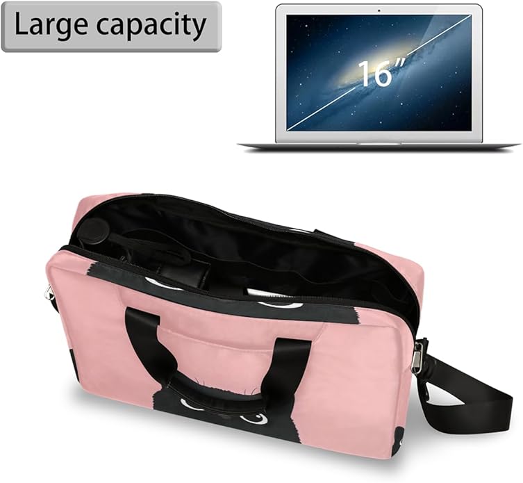 Cute Laptop Shoulder Bag for Women Men, Computer Laptop Bag Laptop Sleeve Case Laptop Satchel Briefcase Carrying Bag QA-1