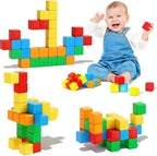 KAEILORU Magnetic Blocks for Kids Ages 3-5 4-8 Magnetic Building Blocks for Toddlers Magnet Cubes Sensory Creative Learning Toys Gift for Kids 3 4 5 6 7+Year Old Boys Girls Birthday