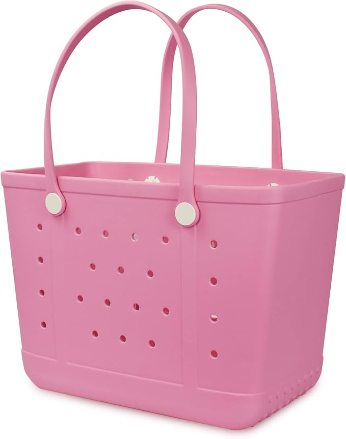 Lightweight Extra large Rubber Beach Bag Small mini Tote Bag for Gym Waterproof medium Open Handbag for Pool Sports