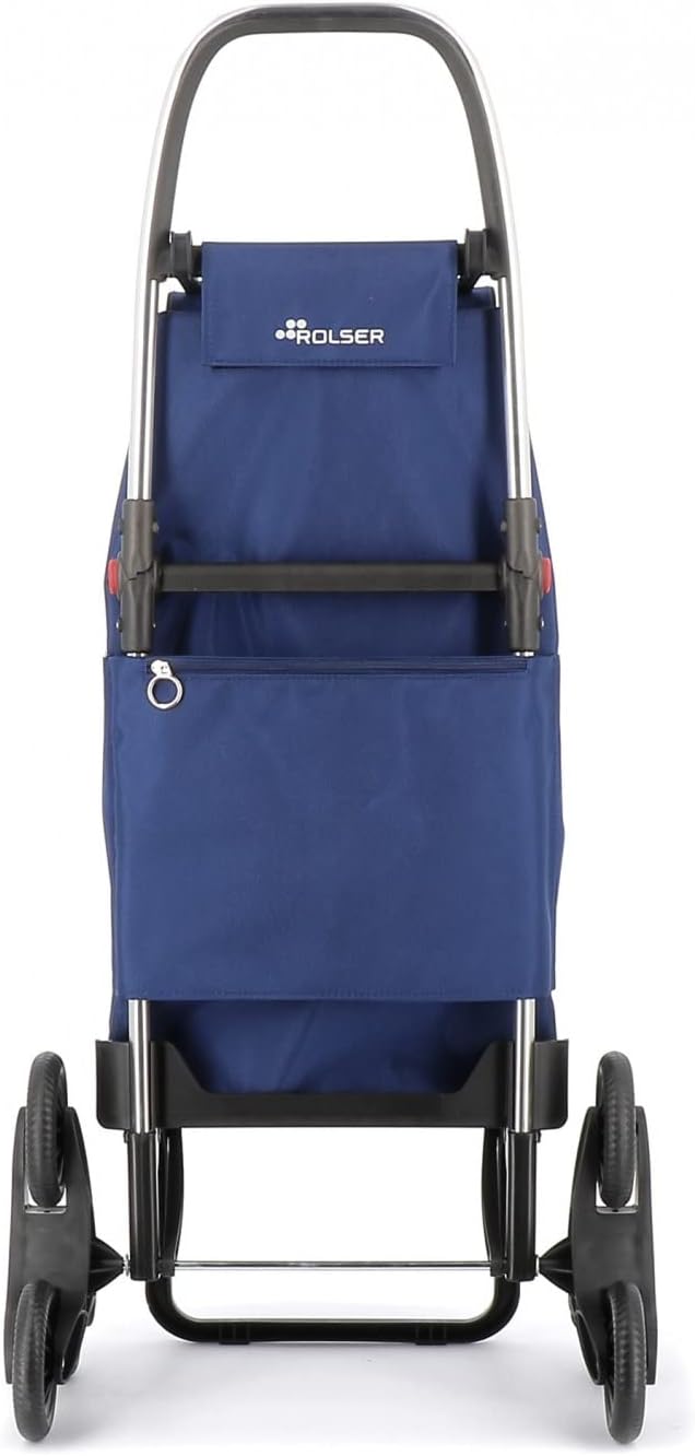 Rolser I-Max MF 6 Wheel Stair Climber Foldable Shopping Trolley - Klein