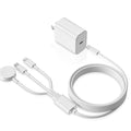 Upgraded Apple Watch Charger, 3 in 1 Magnetic iWatch Charger to USB C Cable 3ft with USB C Block for iWatch Series Ultra 3/2/SE 3/11/10/9/8/7/6/5/4/iPhone17 15 16 Pro Max/14/13/12/11
