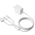 Upgraded Apple Watch Charger, 3 in 1 Multi Charging Cable 6FT, Magnetic Fast Charger, Portable Wireless Fast Charging Cable Cord for iWatch Series Ultra SE 3/11/10/9/8/7/6/iPhone17 16 15/14/13/12/11