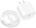 CXX Fast Charger i Phone, 20W USB C Block with 6Ft Cable Compatible with IP 14/14 Pro/14 Plus/14 Pro Max/13/13 Mini/13 Pro/13 Pro Max/12/11/X & More
