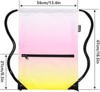 HOLYLUCK Drawstring Backpack Bag Sport Gym Sackpack