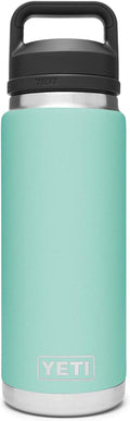 YETI Rambler 26 oz Bottle, Vacuum Insulated, Stainless Steel with Chug Cap, Seafoam