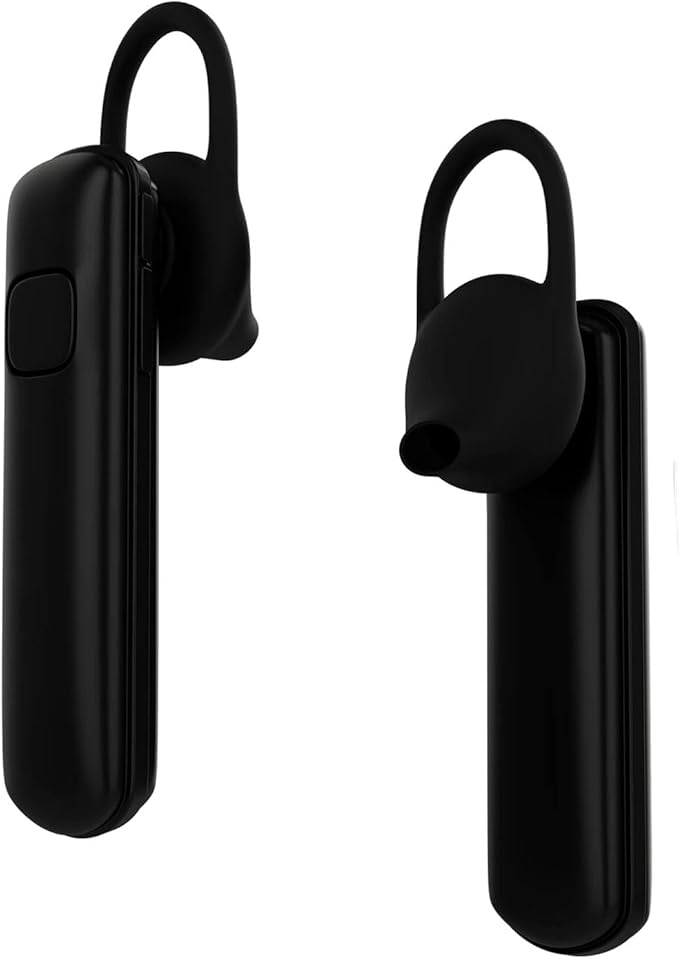 Ear Hooks Eartips Kit 360° Rotatable Adjustable Soft Silicone Anti-Slip Sports Clamp Bluetooth Headset Clips Earbuds Replacement for Newbee/Plantronics/TOORUN Black