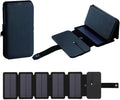 Solar Panel Charger, efficient, Waterproof, Foldable, Super Convenient to Carry and Worry Free Boarding, Suitable for Mobile Phones, Power Banks, Camping, Hiking, Backpacking, and Battery Storage