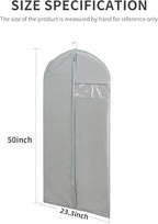 Suit Bag for Storage and Travel, (Set of 4(23.3'' X 50''))