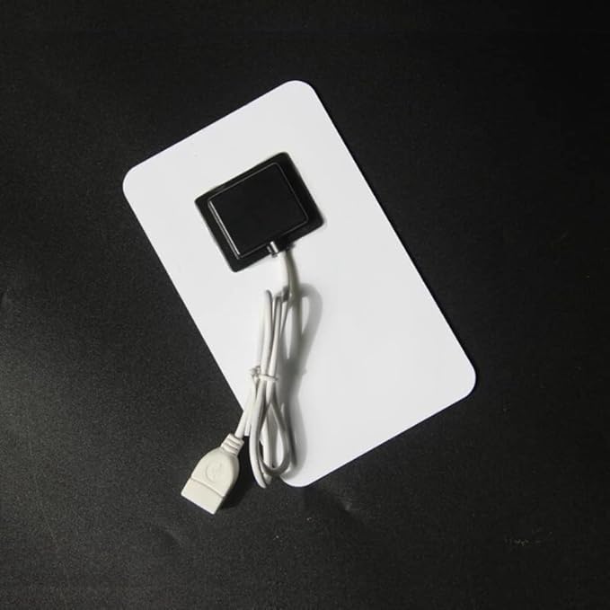 5V High Power USB Solar Panel Outdoor Waterproof Hike Camping Portable Cells Battery Solar Charger for Mobile Phone, White & Black