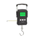 Luggage Weight Scale, 3pcs 75kg/10g Tape Measure Digital Scale Portable Digital Backlight Fishing Hanging Hook Scale with Ruler,for Travel