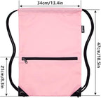 HOLYLUCK Drawstring Backpack Bag Sport Gym Sackpack