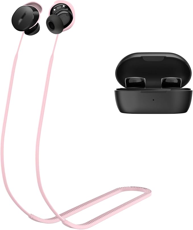 PUCGUE Anti-Lost Strap Compatible with Bose New QuietComfort Earbuds 2024, Silicone Sports Lanyard for Bose New QC Earbuds