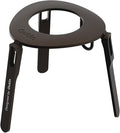 OutIn Ultra-Portable Foldable Coffee Stand with Carabiner, Stable Portable Espresso Machine Holder, Aluminum Unibody Design, Clip-On Carabiner for Easy Carrying, Fit Mino, Nano