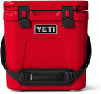 YETI Roadie 24 2.0 Hard Cooler with DoubleDuty Shoulder Strap and Drain Plug