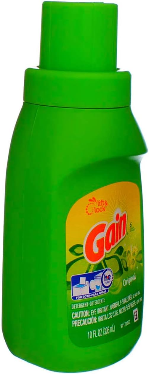 Gain, Original Laundry Detergent, Two 10 oz. Bottles