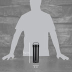 ESPRO Go P0 Ultralight French Press Coffee Maker for Travel, Vacuum Insulated Stainless Steel, 16 Ounces, Matte Meteorite Black