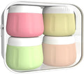vodvob Travel Bottles Set - TSA Approved, Leak Proof, Refillable Silicone Toiletry Containers