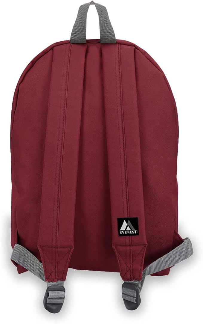 Everest 1045K Basic Backpack, 15", Burgundy