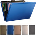 EASTNIGHTS RFID Credit Card Holder Metal Wallet Stainless Steel Credit Card Protector Case for Men or Women