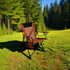 Kijaro Dual Lock Chair Color: Victoria Desert Orange