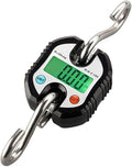 Portable Luggage Scale, Digital Portable Crane Scale Professional 150 KG Electronic Hook Scale with LCD Display Heavy Duty Weighing Balance Hanging Scales for Home Farm Hunting