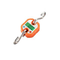 Luggage Weight Scale, Electronic Scale, LCD Backlight, Maximum Weight 150kg Mini Scale,for Travel(Orange)