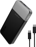 JUOVI Power Bank Fast Charging 10000mAh 35W Portable Charger Small Battery Pack with PD 3.0 & QC 4.0 Type-C USB-A Input Output Lightweight Phone Charger Compatible for iPhone Samsung iPad