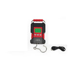 50kg Digital Hanging Scale with Hook, Portable Luggage Scale with Built‑in 1.5m Tape Measure – for Travel and Parcels