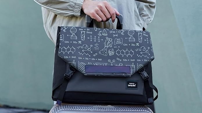 Multifunctional laptop bag, 13.3-16 inch waterproof laptop bag, casual crossbody shoulder handbag for men and women