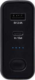 TRIPP LITE Portable USB Mobile Power Bank Battery Wall Charger Combo 5K mAh (UPBW-05K0-1A1C)
