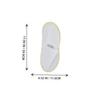Disposable Hotel Toiletry Kit 24pcs Set Comb, Razor, Cotton Slippers, Toothbrush, Shower Cap, Personal Travel Essentials for Guesthouse and Hospitality Use Random Color
