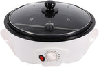 500g Coffee Bean Roaster Machine,0-240°C Electric Coffee Roasters,110v 800w Coffee Bean Baker,Household Bean Roasting Machine,Non-stick Home Peanut Beans Roaster for Stovetop, Countertop