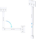 Outlet Extender Stick with 360° Swivel, Wall Plug Power Socket with 3 Outlets & 4 USB Ports(2 USB C), Extends 16"-26", Access Hard-to-Reach Outlets, Use Behind Couches, Nightstands, Desks, and More