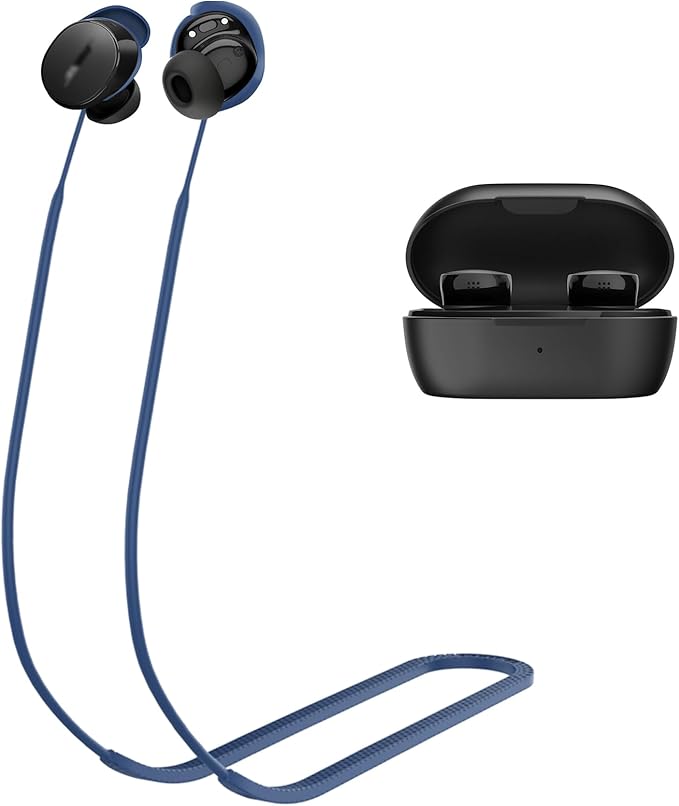 PUCGUE Anti-Lost Strap Compatible with Bose New QuietComfort Earbuds 2024, Silicone Sports Lanyard for Bose New QC Earbuds